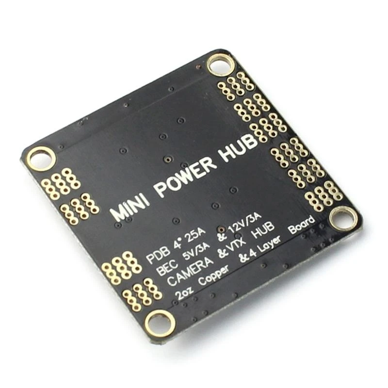 Multi Aircraft Models Power Distribution Board PDB with BEC 5V & 12V Multiple Outputs for Drones Quadcopter