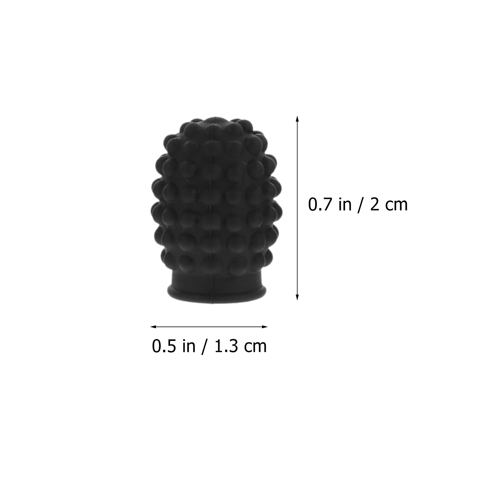 

4pcs Silicone Drumstick Protectors 7A5A Size for Drumstick Tips Beginner Drumsticks Practice Covers Accessories