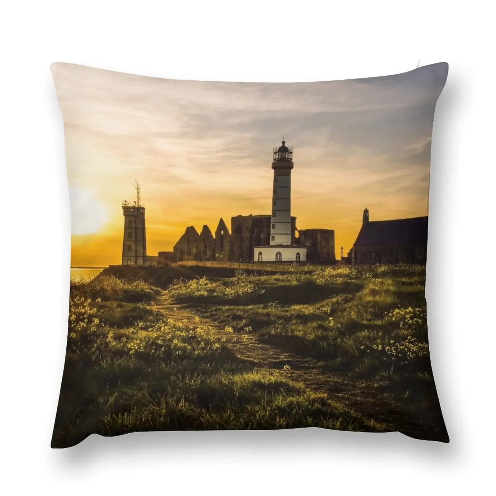 Saint-Mathieu Throw Pillow Custom Cushion Decorative Cushion Cover Christmas Covers pillow