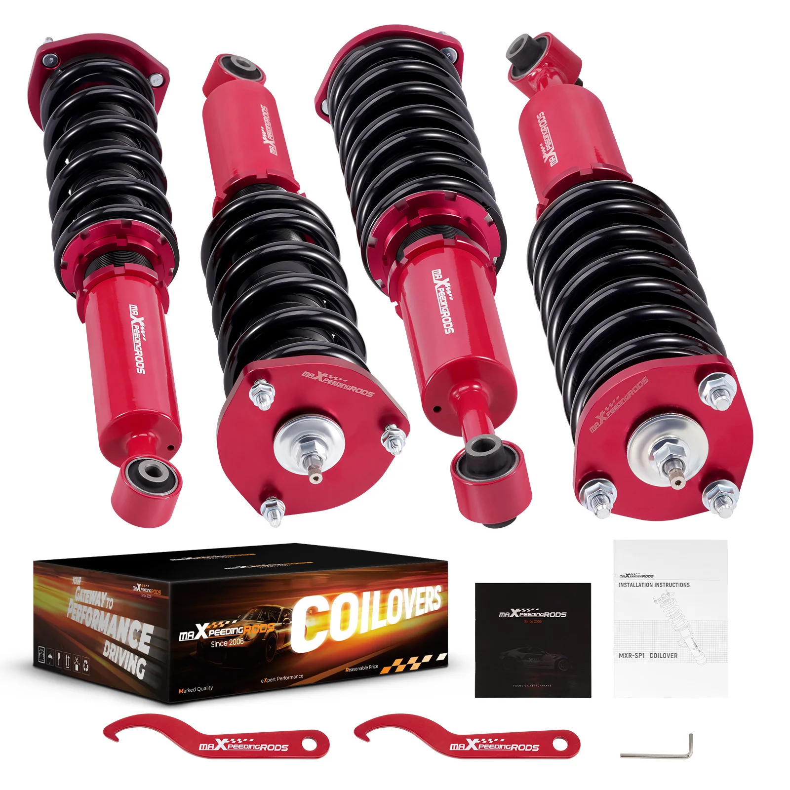 Adjustable Shock Strut Coilover Suspension Kit for LEXUS IS300 IS 200 GXE10