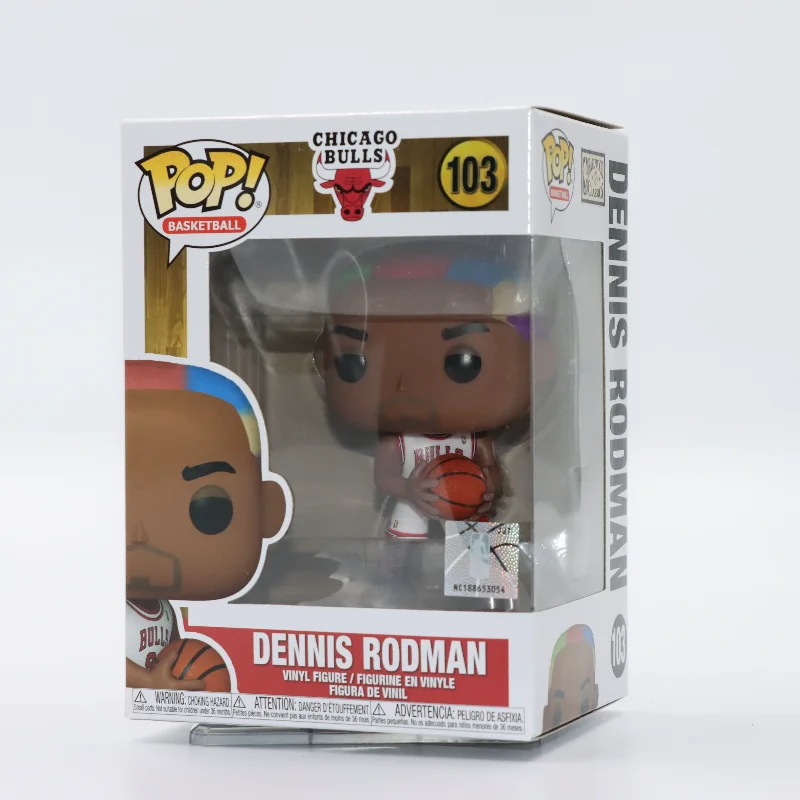 Funko Pop! Original NBA Basketball Collaboration Figure - Michael James Dennis Rodman Jordan Collectible Toy Trendy Decoration - view 5