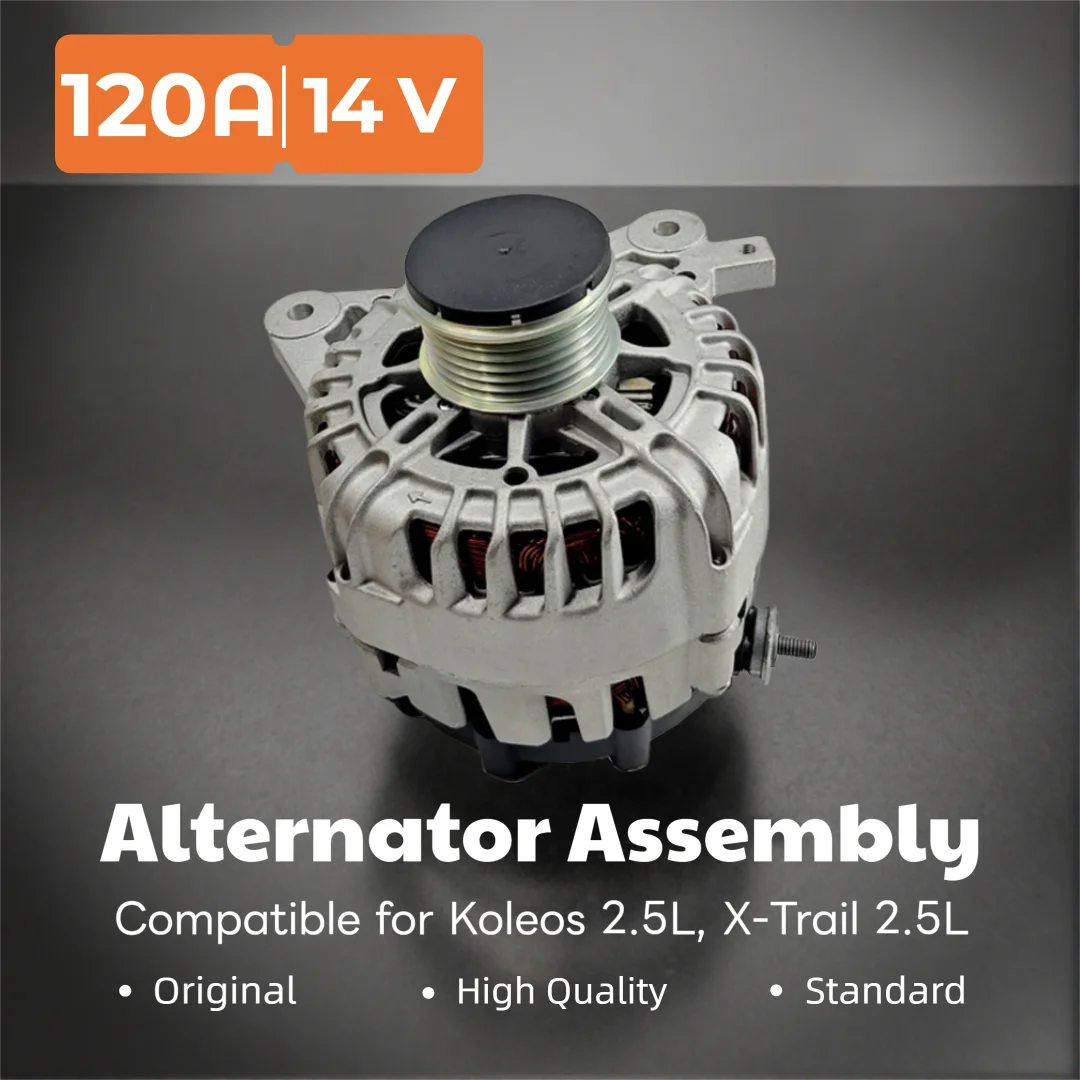 

Автомобильный генератор в сборе 14 В 120 А, новые оригинальные аксессуары 231004BA0A 231004BA0C 442318 для Renault KOLEOS 2.5 Nissan X-TRAIL