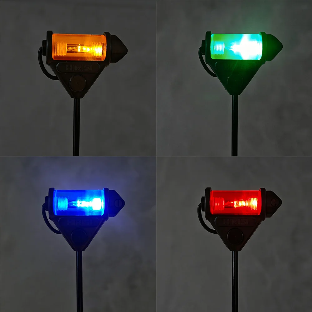 Hirisi B2037 Carp Fishing Swinger Set With Storage Case Multi Color LED Light Bite Hanger Indicator Carp Fishing Accessories view 5