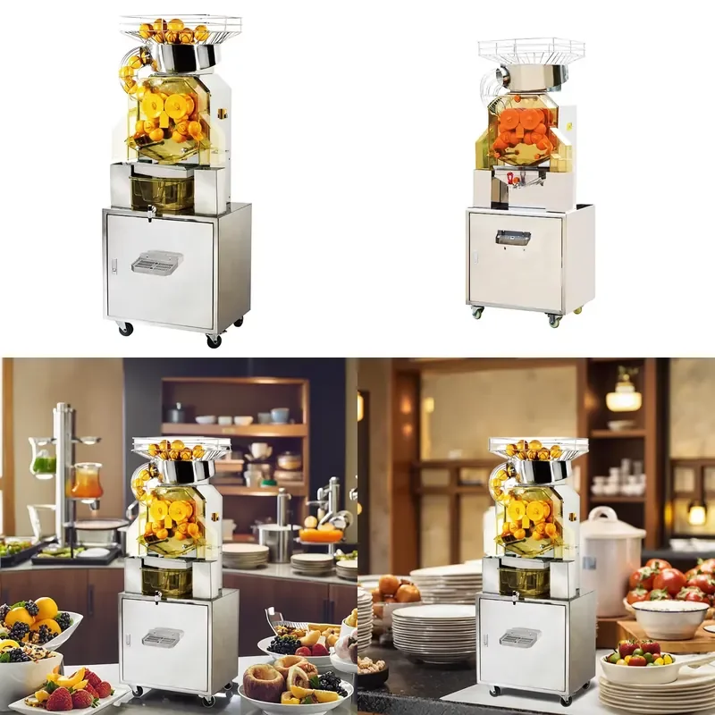 for Commercial Electric Automatic Orange Juicer Machine Industrial Stainless Steel for Hotels and Restaurants
