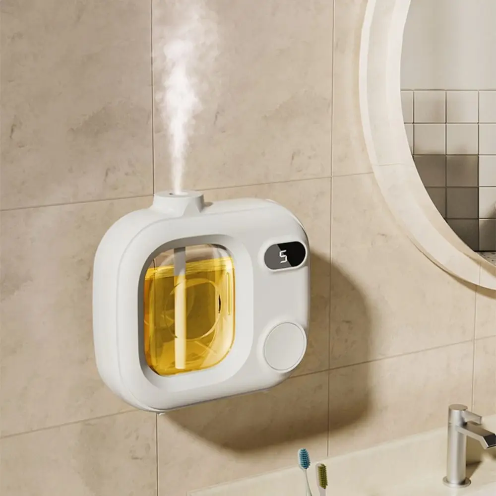With 45ML Essential Oils Aromatherapy Machine LED Display Screen Deodorization Automatic Diffuser 5 Adjustable Levels