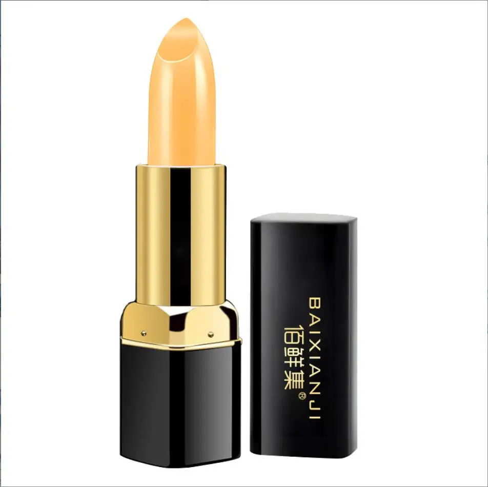 درجة حرارة الشفاه تغيير لون طبيعي طويل الأمد أحمر شفاه مقاوم للماء مستحضرات التجميل امرأة ماكياج بالجملة T2303