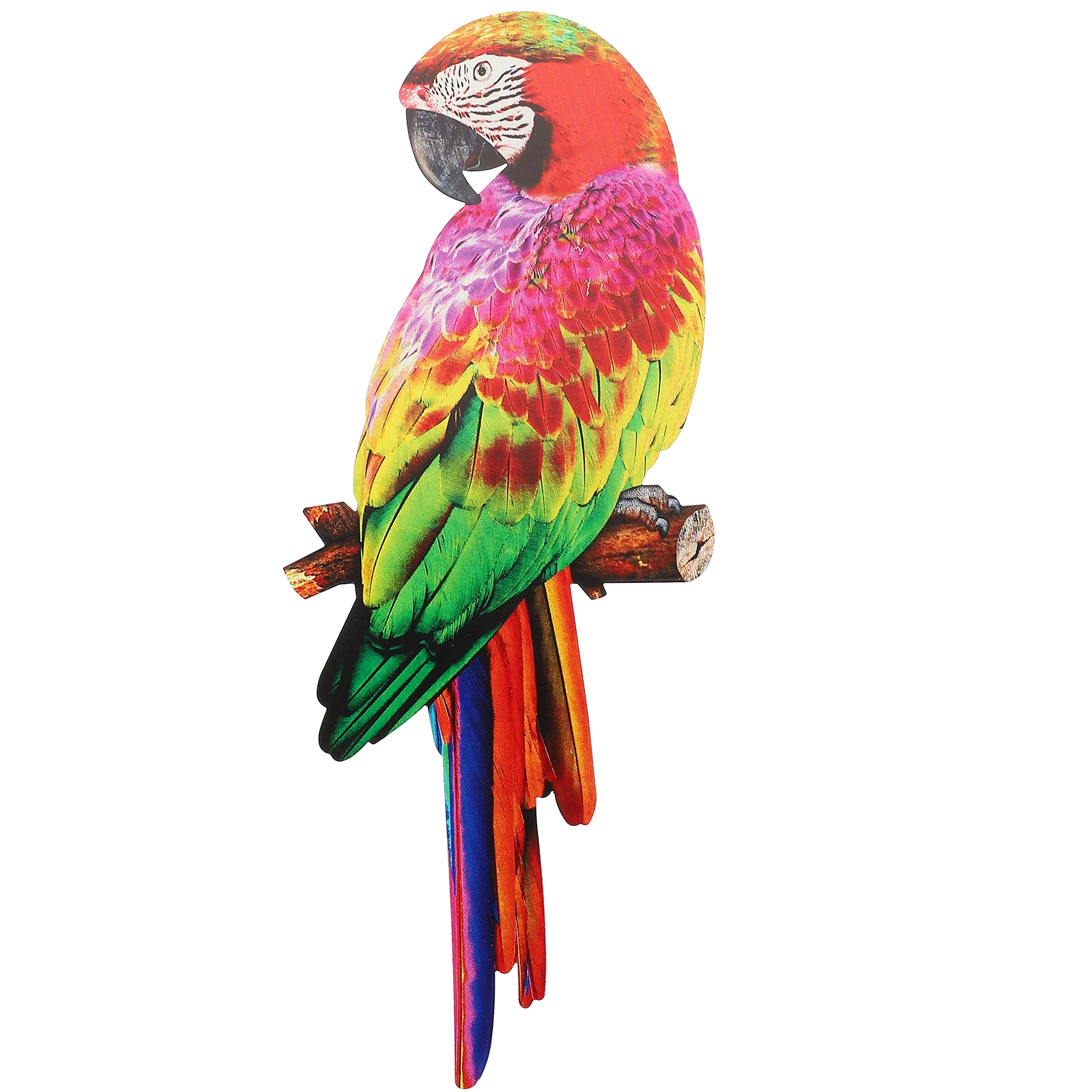 

Iron Toucan Wall Hanging Bird Decor Metal Craft Realistic Design for Fence Outdoor Indoor