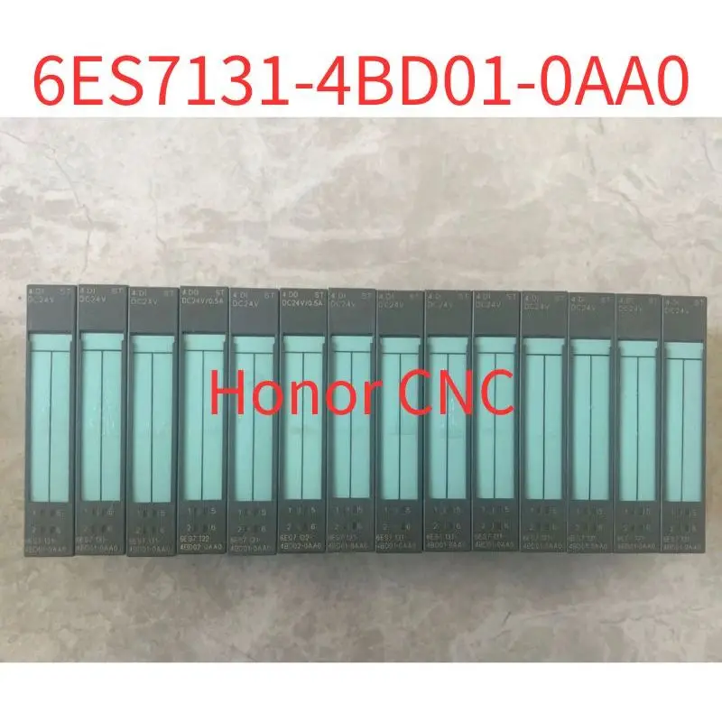 6ES7131-4BD01-0AA0 Used Tested OK In Good Condition SIMATIC DP, 5 electronic modules for ET 200S, 4DI standard 24 V DC, 15 mm wi