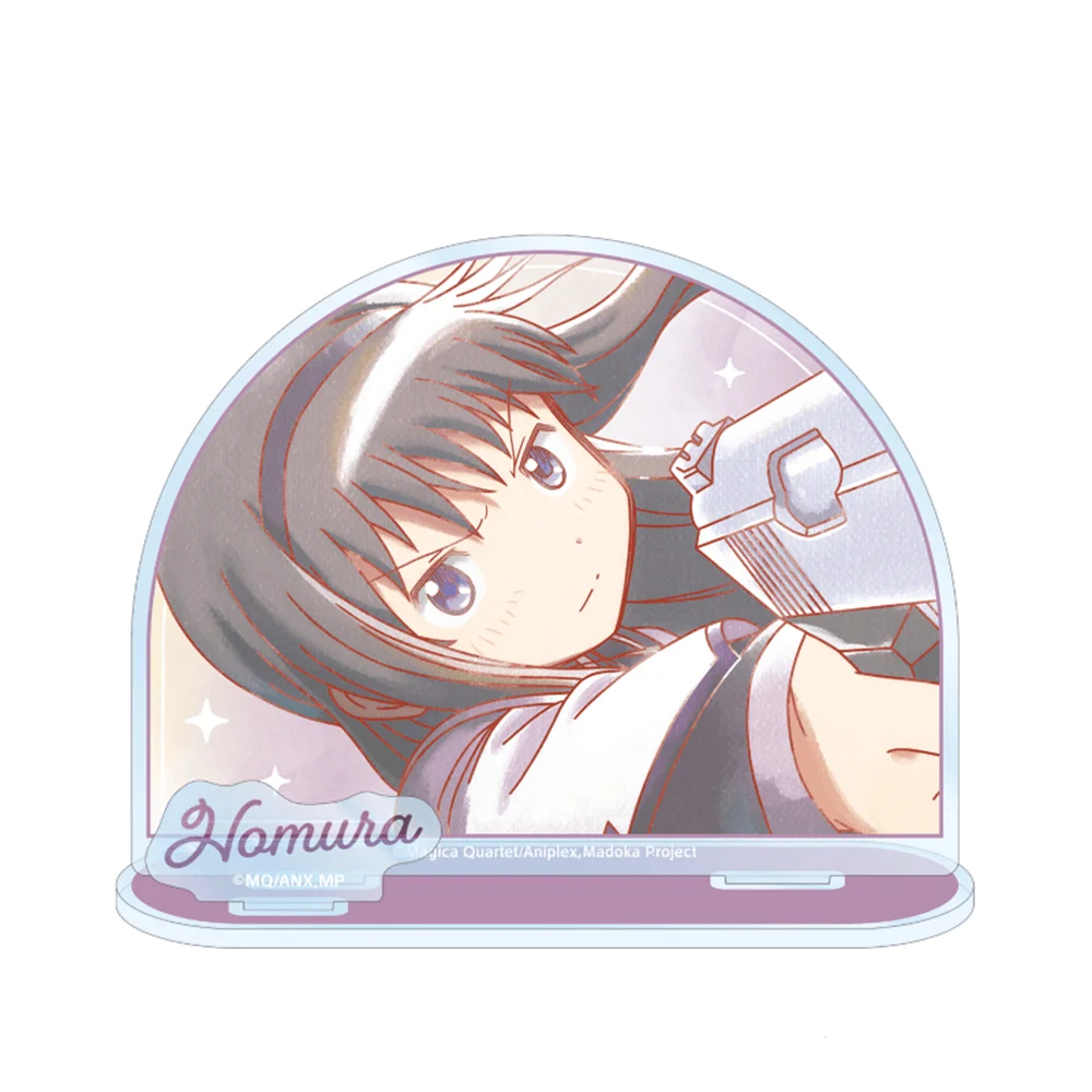 Puella Magi Madoka Magica Homura Akemi 15cm Acrylic Stand Keychain Anime Figure Desk Decor Toy Model Collectible Gift