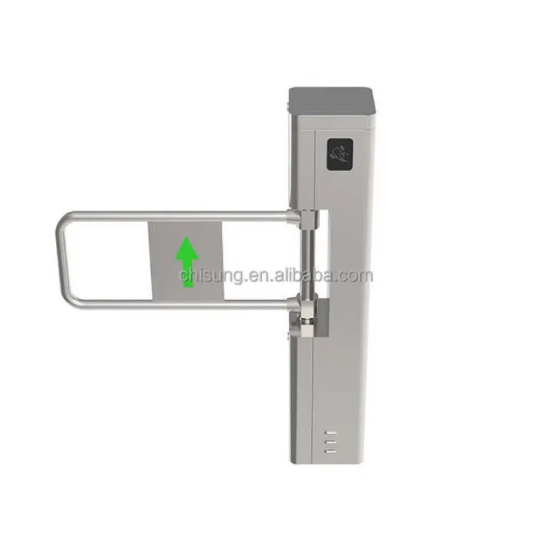 Gym Entrance And Exit Electric Swing Barrier Gate Turnstile Use For Supermarket