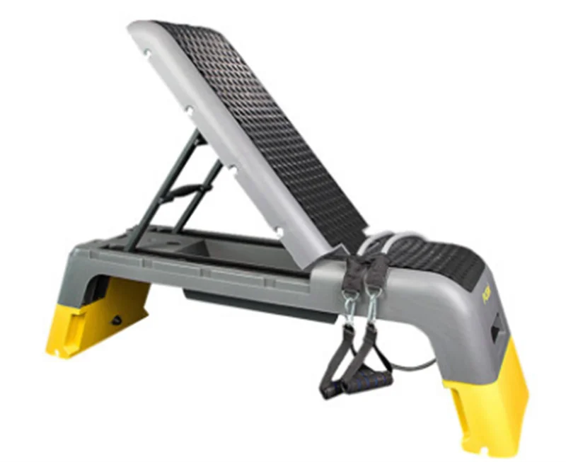 Multi Funcional Pedal Exercício Aeróbico, Equipamento De Placa, Plataforma Ajustável, Deck Bench Stepper, Fitness, Ginásio