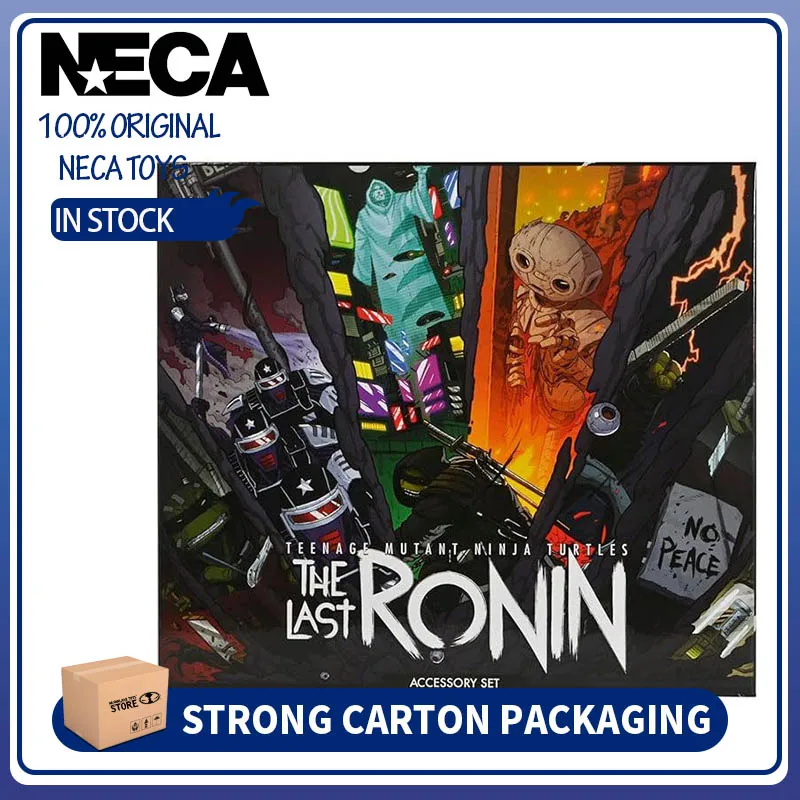 100% Original NECA The Last Ronin Accessory Set Teenage Mutant Ninja Turtles Action Figure Anime Model Doll Accessories