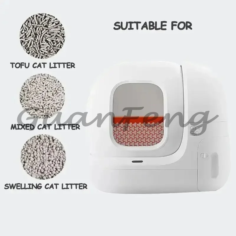 Fully enclosed automatic cat litter box self-cleaning intelligent large space