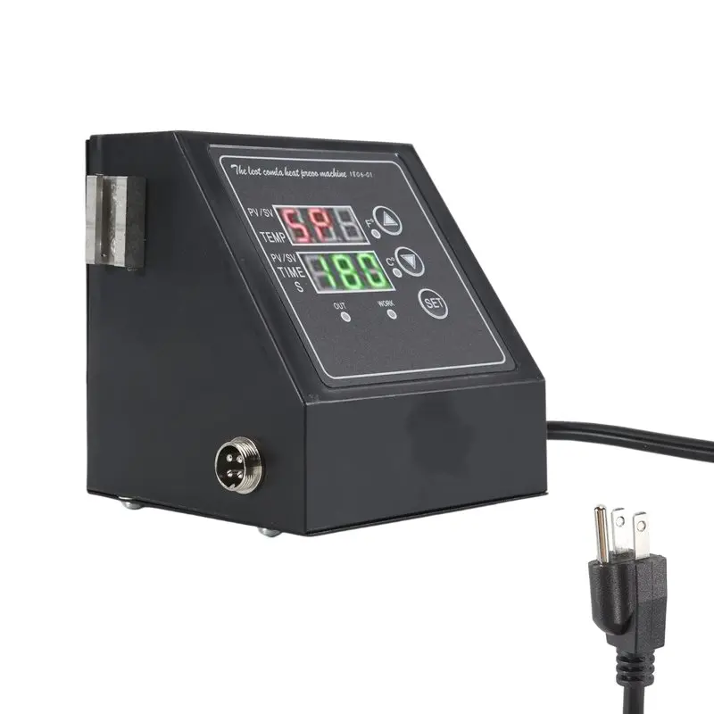 

Профессиональный цифровой блок управления для термопресса, 1 шт., сменная панель, аксессуар для машины, 110В, вилка стандарта США