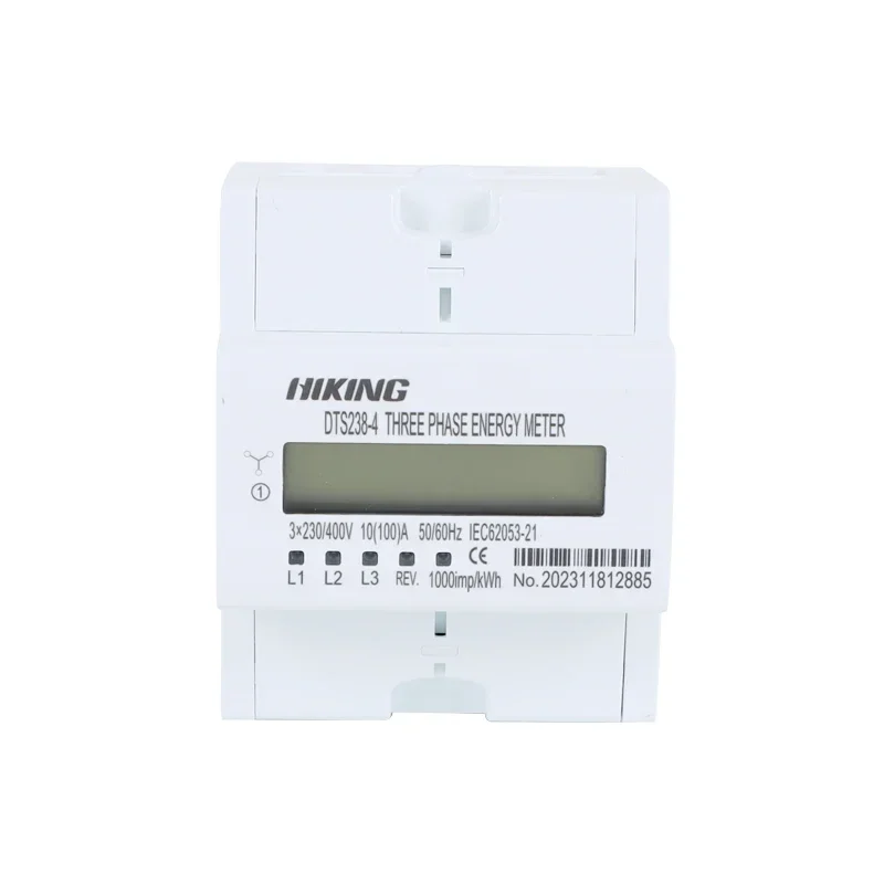 

2026 DTS238-4 Three Phase Energy Meter/3P4W Power Monitor/ Digital Type Three Phase Din Rail kwh Meter