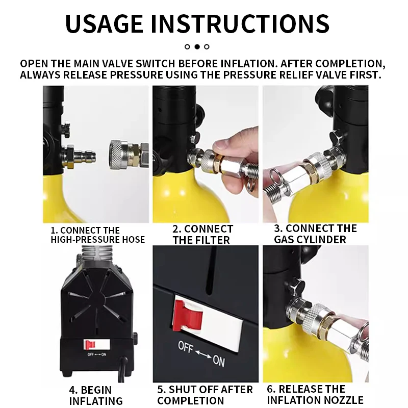 ضاغط هواء للسيارة 8 لتر/دقيقة ضاغط تبريد الهواء 12 فولت مضخة هواء تزييت خالية من الزيت مضخة هواء عالية الضغط #3