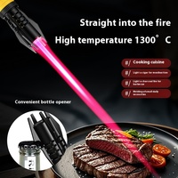 Kitchen Cooking Powerful Metal Gas Lighter Windproof Torch Flame Jet Barbecue Smoking Accessories Cigar Lighters Men's Gift