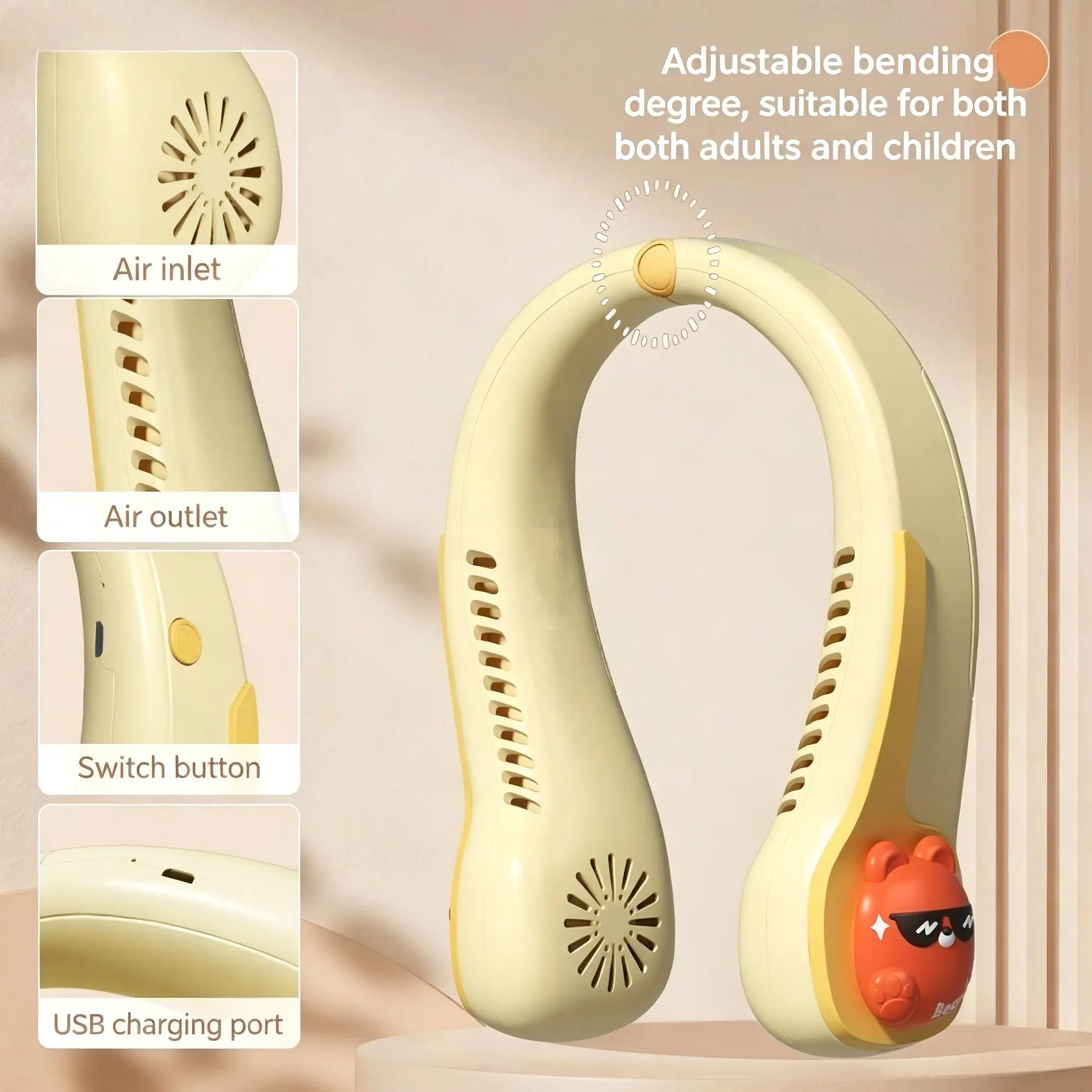 Thumbnail 3 - #16 Wearable Neck Fans Discount Picks