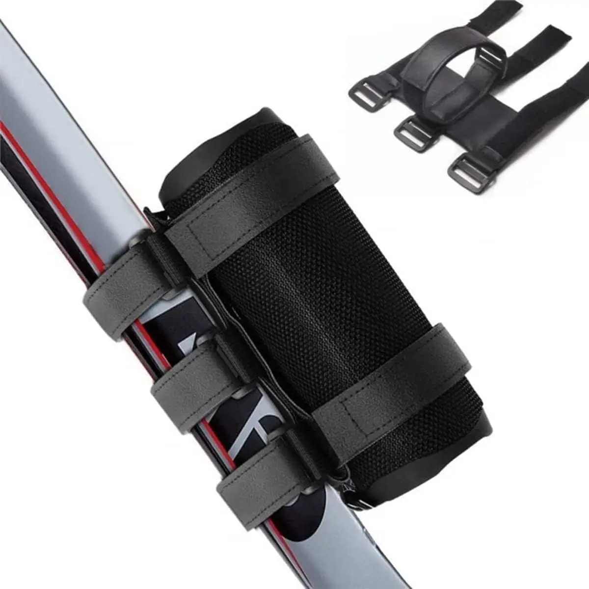 Fixed Strap Portable Bicycle Speaker, Bike Bottle Cage, Mount, MTB, Road Bike, Golf Cart, Motorcycle ATV Accessoreis