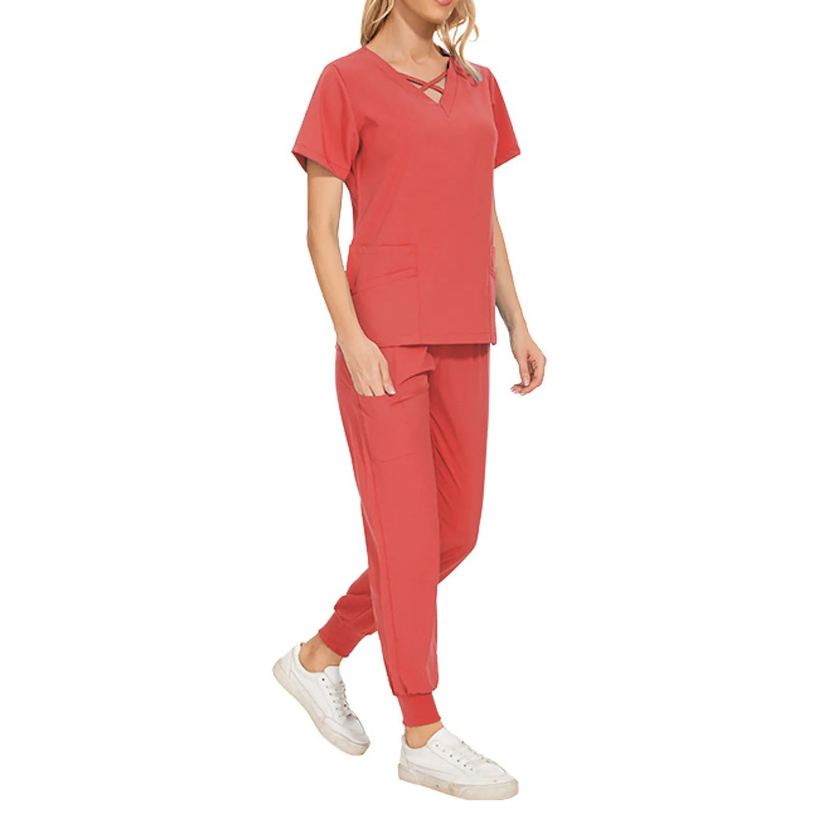 أسعار الجملة معاطف للأطباء والممرضات والممرضات الدعك مجموعات ملابس العمل مجموعة الدعك الجراحية مجموعة الدعك مستشفى العمل الدعك مجموعة