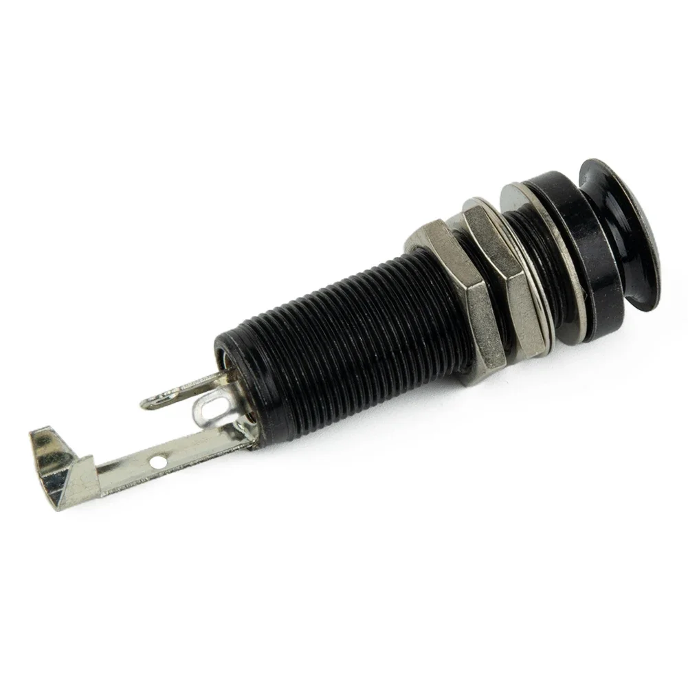 Replacement Output Jack 6.35mm 1/4 Inch Stereo Socket For Electric Guitar And Bass With Metal Construction For Longevity