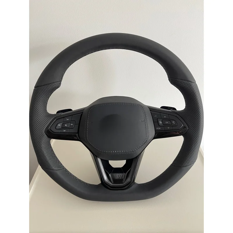 For Volkswagen Golf Modified Steering Wheel With Shift Paddle Without Heating Function Horn Cover Decorative Cover