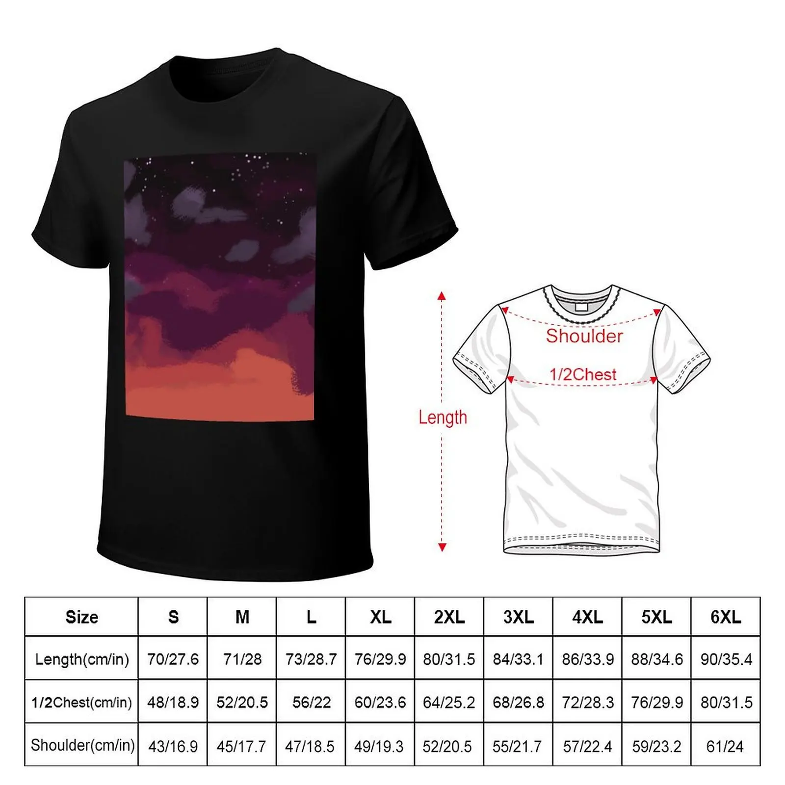 sundown T-Shirt quick-drying summer 2025 summer shirt Aesthetic clothing mens t shirts pack - Image 2