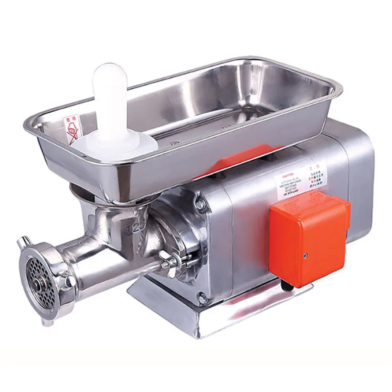 Meat Grinding Machine Commercial Electric Twisting Meat Machine Stainless Steel Multi-function Meat Grinder