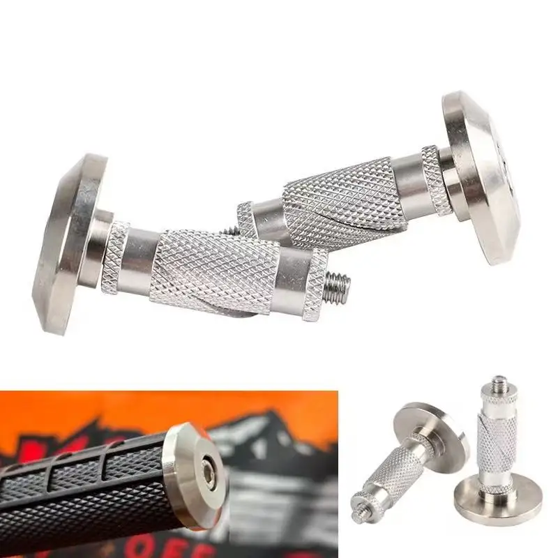 مقود الدراجة النارية الترابية من الفولاذ المقاوم للصدأ غطاء نهاية المقود مناسب لـ KTM SX SXF EXC CRF YZF WR KXF TC FC #1