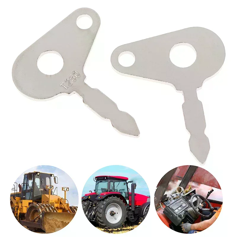 

2/5/10Pcs T250 Excavator Key For Lucas Benford Terex Cace Massey Ferguso 54324157 For Tractors Heavy Equipment