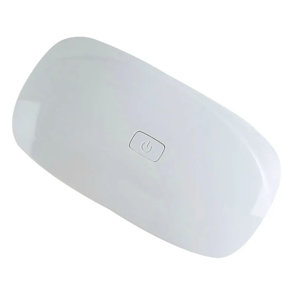 Lampada per nail art a LED da 6 W pieghevole a forma di mouse con ricarica USB, mini luce per manicure per asciugatrice per unghie per salone domestico