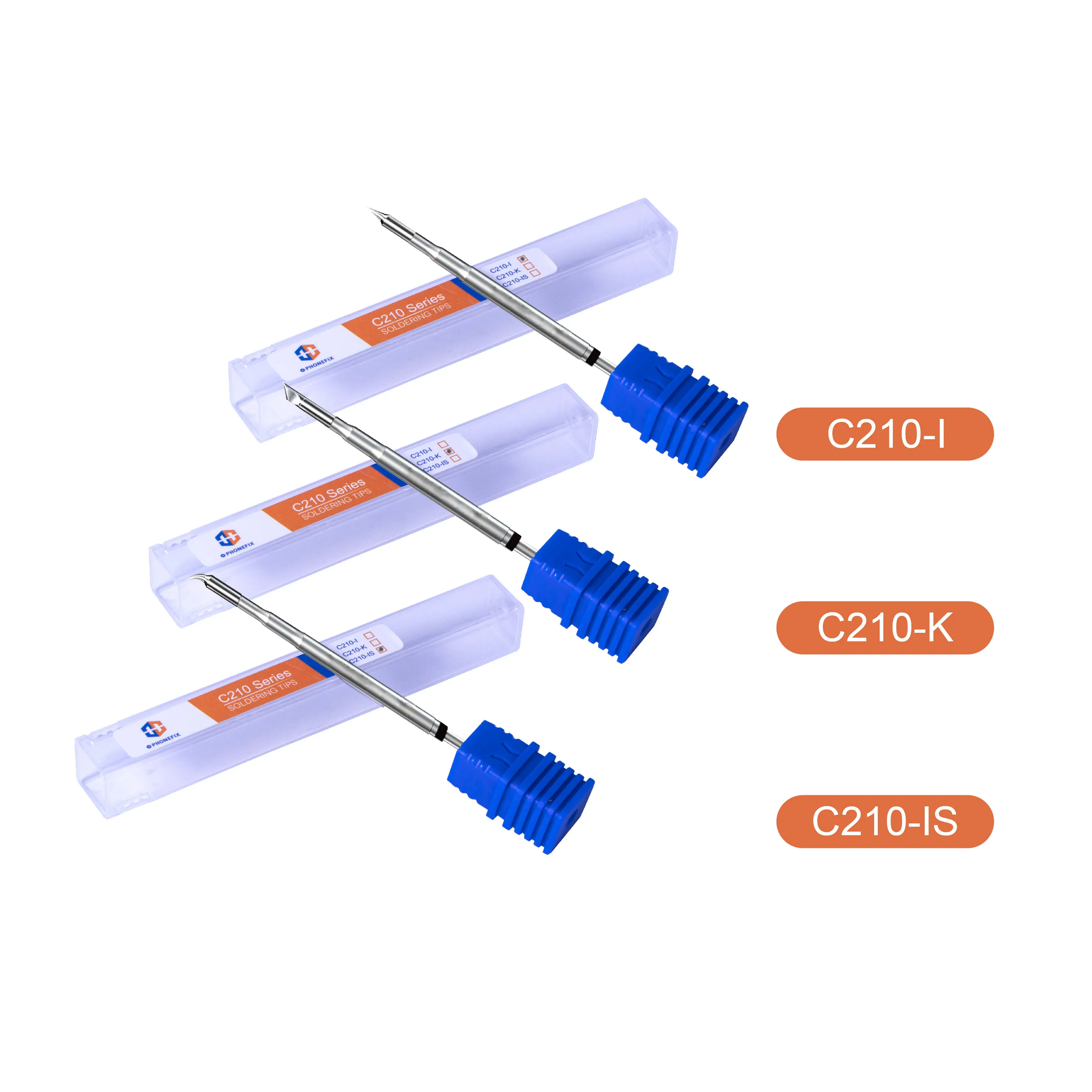 PHONEFIX OEM C210 C115 Soldering Iron Tips Heating Core Compatible JBC Sugon Aifen Aixun i2C GVM Soldering Station Solder Iron