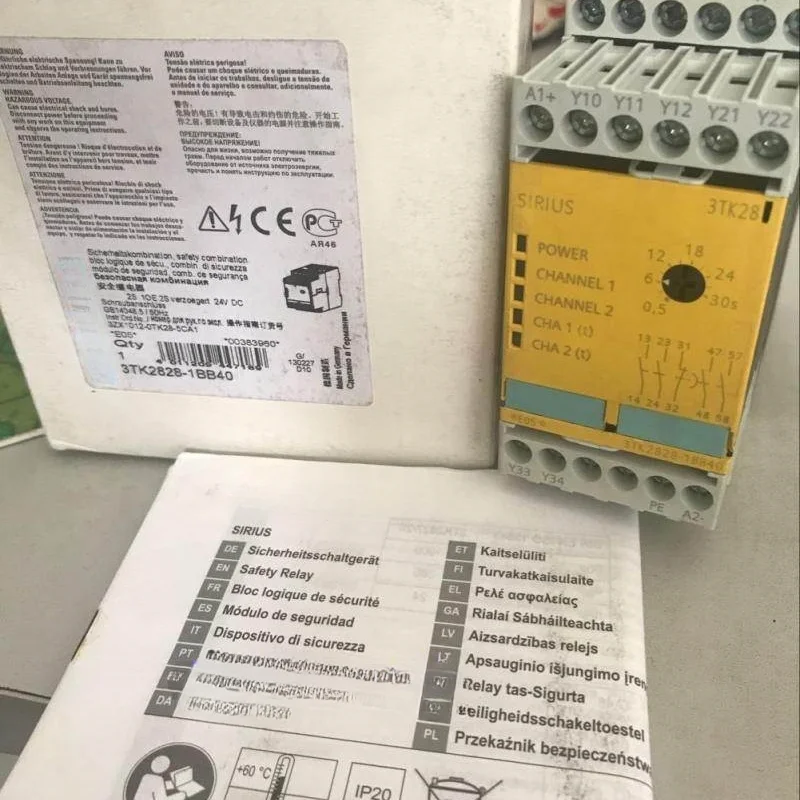 

New For Siemens Safety Relay Module 3TK2828-1BB40 24V