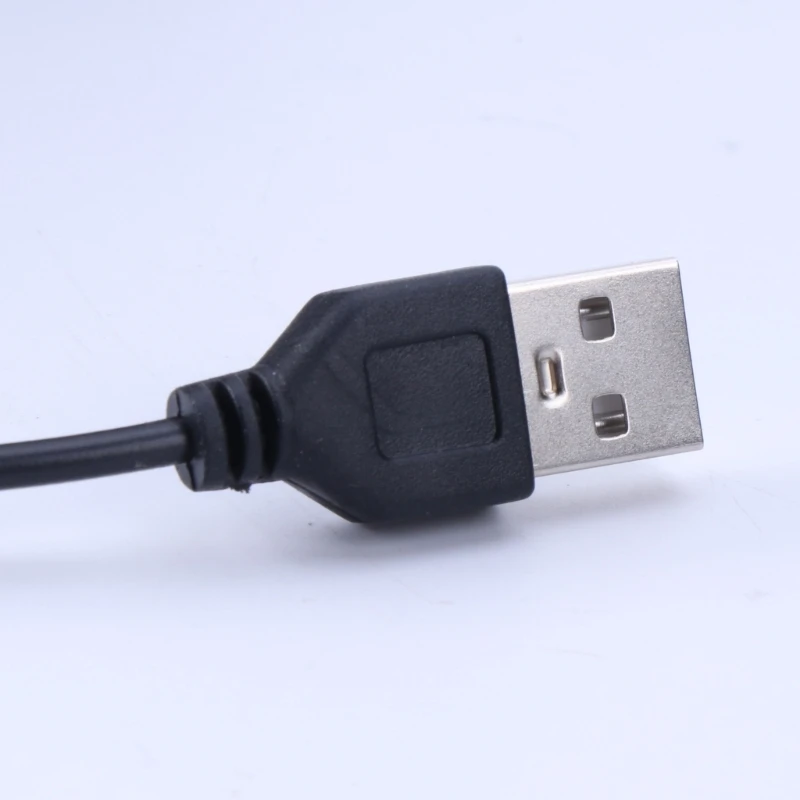 090F 2,6 -футовой USB 2.0 Мужчина от A до 5,5 мм x 2,1 мм штекер для кабеля шнурного шнура постоянного тока