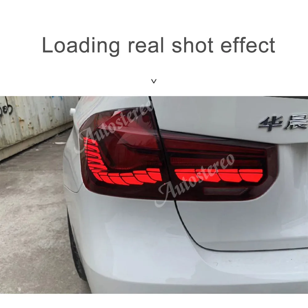 Car Tail Brake Light For BMW 3 Series 2012-2018 Rear Lamp High Quality Taillight lights LED DRL Retrofit assembly turn signal