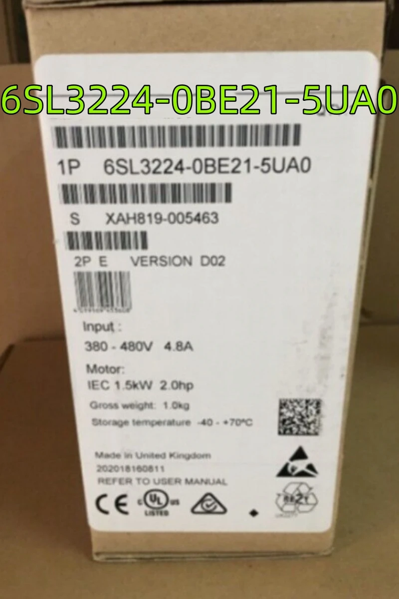 New G120 power module 6SL3224-0BE21-5UA0 6SL3224-0BE21-5UA0 6SL3224-0BE21-5UA0 fast delivery with one year warranty