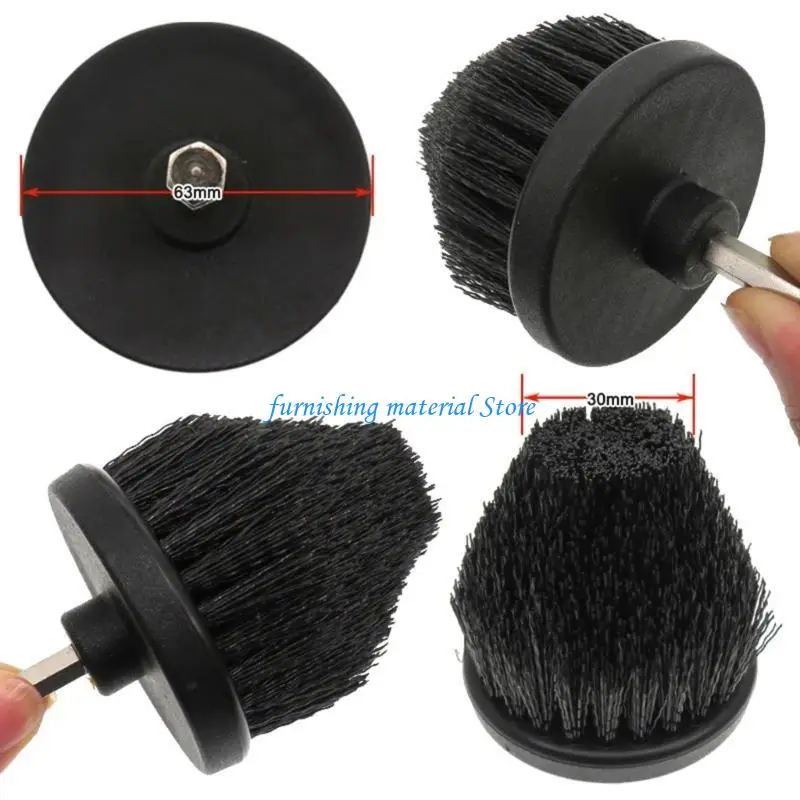 

Y5GD Electric Scrubber Brush Drill with Tapered Tip Car Detailing Cleaning Tool