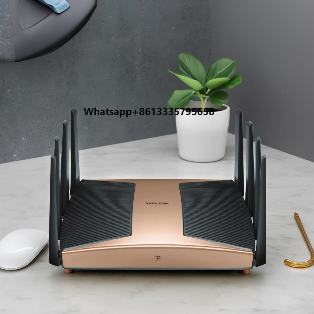

TP-LINK TL-7TR13090 Triple-Frequency Wi-Fi 7 Wireless Router Easy-to-Display Turbo Version 10g Port + 42.5g Aggregation