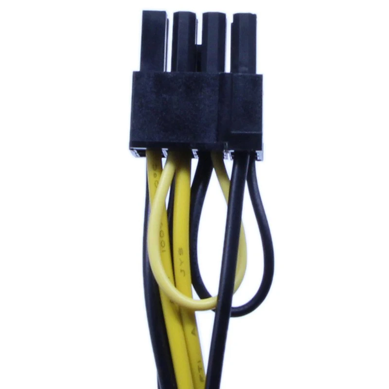 10 PCS New 15Pin SATA Male To 8Pin(6+2) PCI-E Power Supply Cable 20Cm SATA Cable 15-Pin To 8 Pin Cable 18AWG Wire