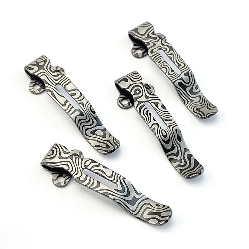 1piece Stainless Steel Folding Pocket Knife Back Clip for BM Bugout 535 DIY Accessories Custom Back Clip Tool
