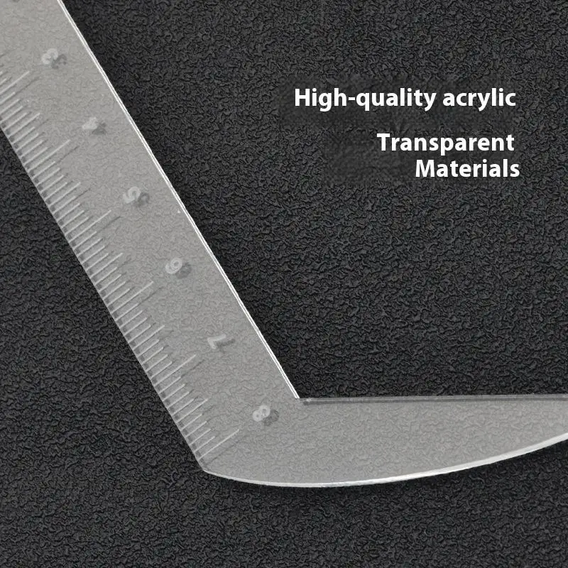 Bow And Arrow Shaped Eyebrow Mapping Ruler Positioning Tool For Line Drawing And Permanent Makeup Accessories