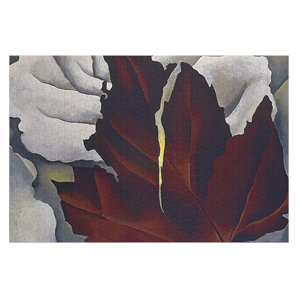 Georgia O'Keeffe Jigsaw Puzzle Iq Woods For Adults Custom Jigsaw Wooden Decor Paintings Puzzle