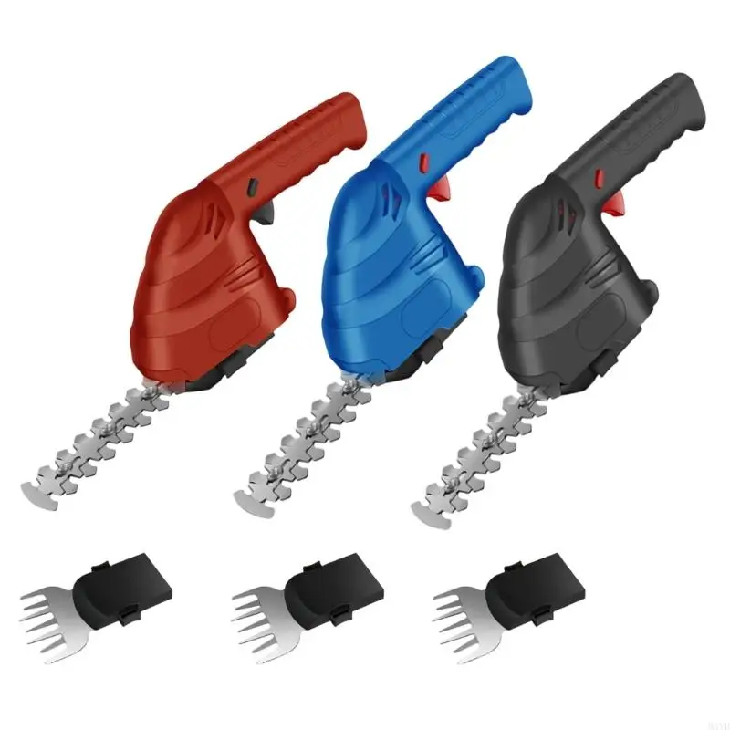 2 in 1 Electric Grass Trimmer and Shrub Cutter Overload System Ergonomic Grip Gift for Garden Enthusiasts M4YD