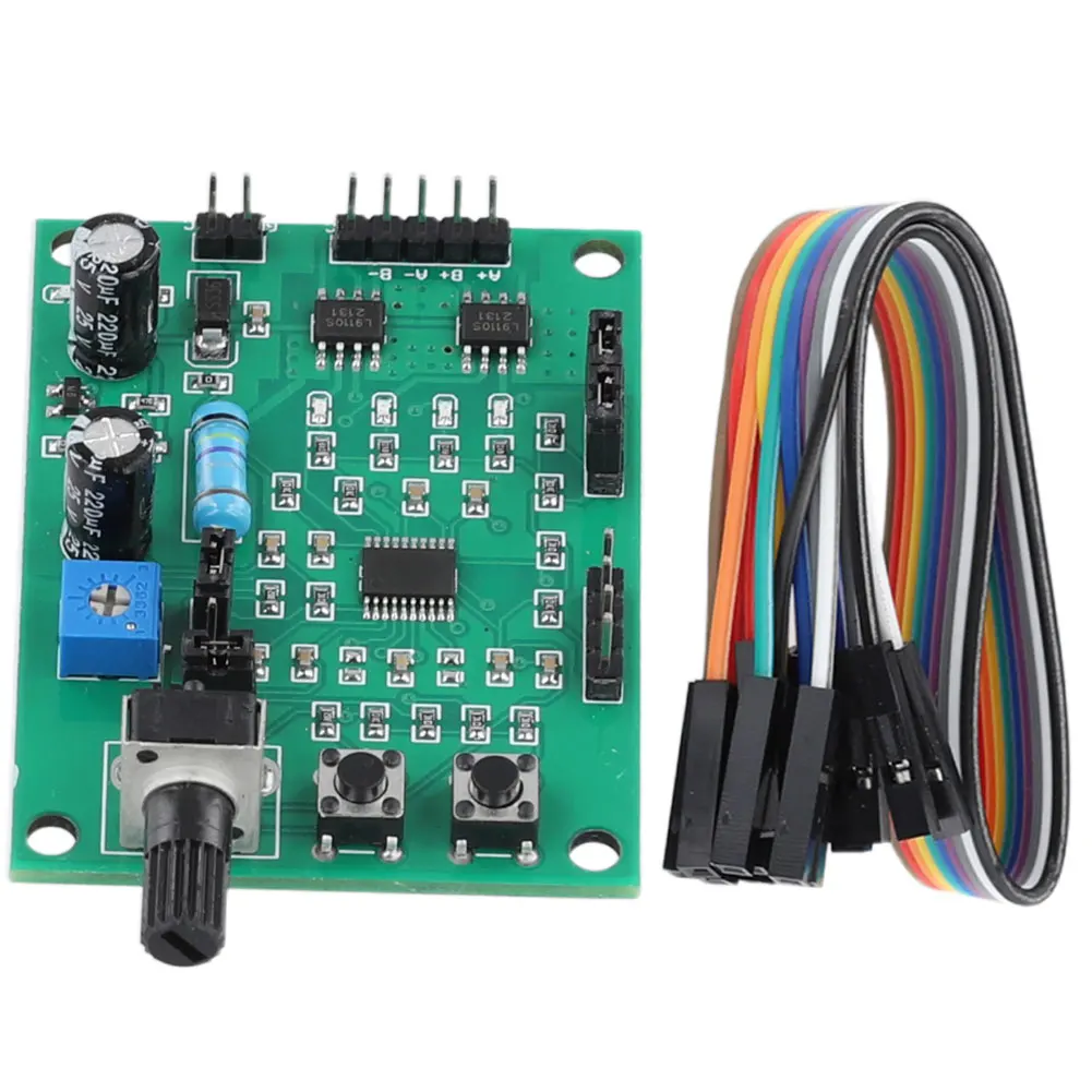 Mini Stepper Motor Speed Controller 2-Phase 4-Wire 4-Phase 5-Wire Step Motor Speed Controller Module Multi-Function for DIY