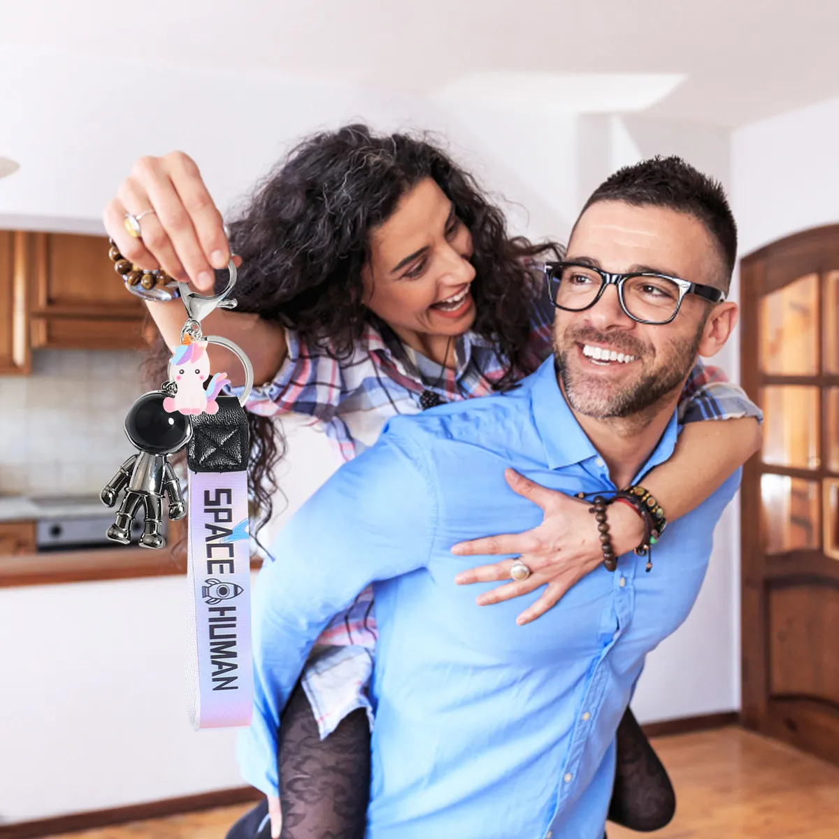 17 Piezas de Dijes de Resina de Unicornio de Dibujos Animados, Suministros para Hacer Joyería DIY, para Collares, Pulseras, Llaveros, Decoración de Celulares, Arcoíris