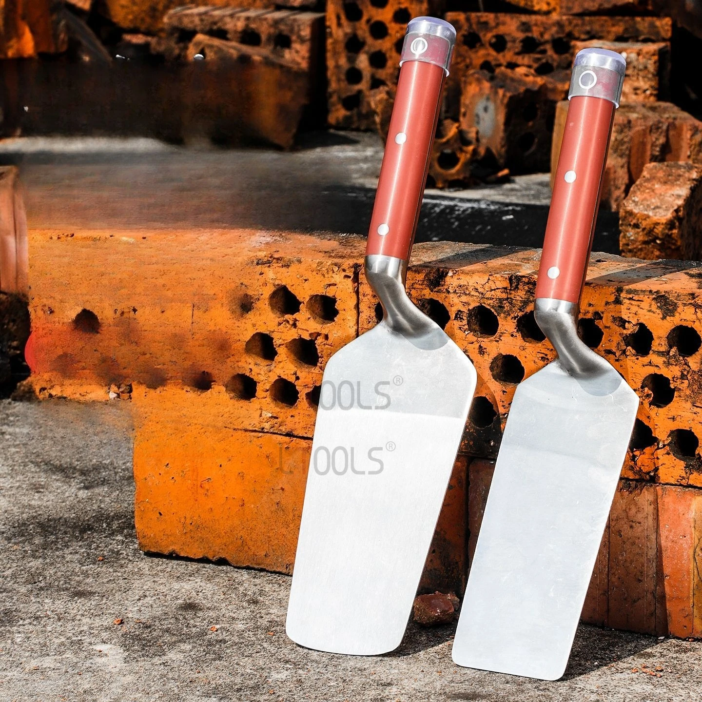 Special Brick Trowel for Plastering By Bricklayers Multi Size Stainless Steel Trowel Durable Curved Handle Anti Slip Tile Tools