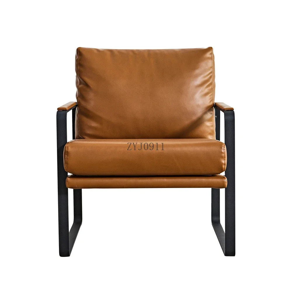 * 모던한 디자인 정품 가죽 소형 사무실 소파, 사무실 소파용 합성 가죽