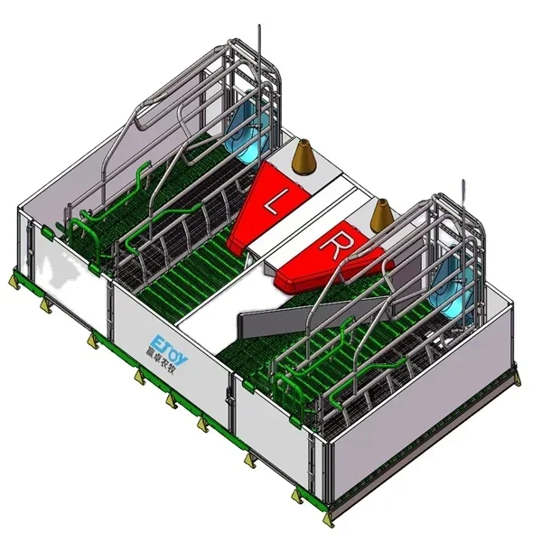 Sow Gestation Bed Galvanized Pig Farrowing Crates Pen Pig Flooring Stall  Farrowing Bed Sow Equipment for sale