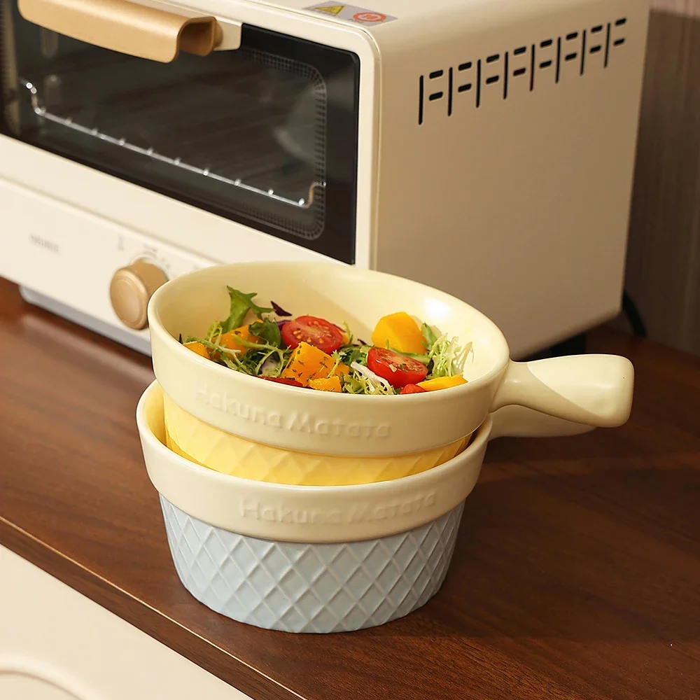 korean-ins-porcelain-handgrip-bowl-round-contrast-color-ceramic-household-dinnerware-fruit-salad-yogurt-bowls-kitchen-supplies