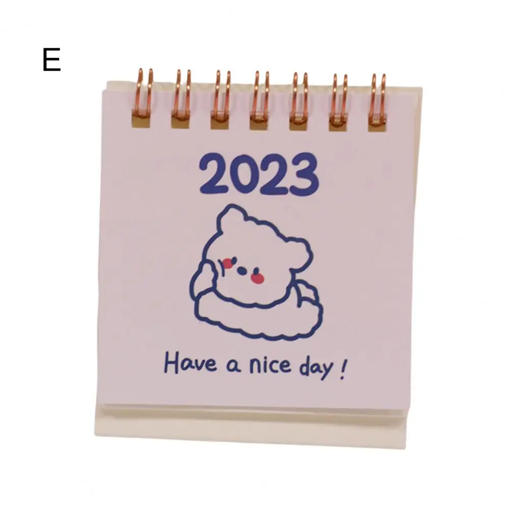 Record Date Lightweight Different Patterns 2023 Desk Calendar Office Use